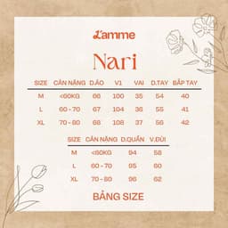 Thumbnail Bộ đồ ngủ mặc nhà Nari họa tiết kẻ caro trẻ trung, chất liệu đũi mềm mại kiểu dáng năng động BST 2024 thiêt kế by L'AMME 4