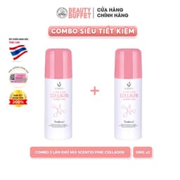 Thumbnail Combo 2 Lăn khử mùi và khô thoáng vùng da dưới cánh tay Scentio Pink Collagen 50ml 1