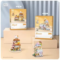 Thumbnail Bộ lắp ráp mô hình nhà LOZ street mini 2