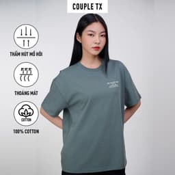 Thumbnail Áo Thun Gia Đình Couple TX The Only Best Energy Form Oversize TS 402 2