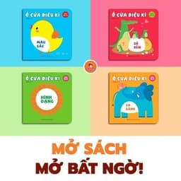 Thumbnail Sách Đục Lỗ: Ô Cửa Diệu Kì (Số Đếm - Màu Sắc - Hình Dạng - So Sánh) 3
