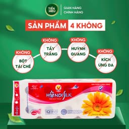 Thumbnail Mua 3 Bịch GVS HanoiSilk 3 Lớp Ko Lõi/ Có Lõi Tiết Kiệm - Tặng 3 Bịch Giấy Ăn Fairy Sen 270 Tờ 3