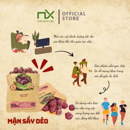 Thumbnail Nam Xanh Mận Sấy Dẻo 50g (60g) 2