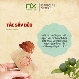 Thumbnail Nam Xanh Mứt Tắc Sấy Dẻo Mật Ong Dried Kumquat Honey Hộp 140g(160g) 3