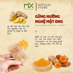Thumbnail Nam Xanh Gừng Nướng Nghệ Mật Ong 80g(110g) 2