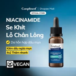 Thumbnail Serum Compliment No Problem Dưỡng Da Dầu Mụn, Se Khít Lỗ Chân Lông, Cấp Ẩm Và Phục Hồi Da 27ml 1