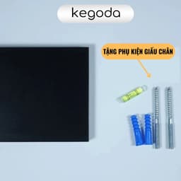 Thumbnail Kệ Treo Tường Trang Trí Dài 35cm, Rộng 15cm Thương Hiệu KEGODA, Tặng Kèm Phụ Kiện KT56 2