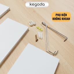 Thumbnail Bộ 2 Kệ Gỗ Trang Trí Không Khoan Nhiều Màu Và Nhiều Kích Thước KEGODA KT55 1