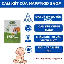 Thumbnail Bột Nhuận Tràng Pozo kids Peginpol PEG3350 - Hỗ Trợ Giảm Táo Bón Cho Bé Bị Táo Bón Lâu Ngày - Hộp 100gr 1