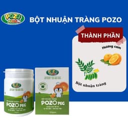 Thumbnail Bột Nhuận Tràng Pozo kids Peginpol PEG3350 - Hỗ Trợ Giảm Táo Bón Cho Bé Bị Táo Bón Lâu Ngày - Hộp 100gr 3