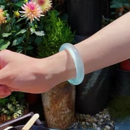 Thumbnail Vòng Tay Thạch Anh Tự Nhiên Màu Xanh Hợp Mệnh Thuỷ Mộc - Ngọc Trai Trường Thịnh 3