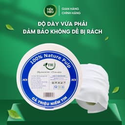 Thumbnail COMBO 5 Cuộn Giấy Vệ Sinh Cuộn Lớn Hà Nội Cao Cấp 3 Lớp Mềm Dai 100% Gỗ Nguyên Sinh Không Bụi Vụn 700G 3