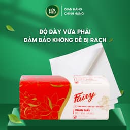 Thumbnail Khăn Giấy Lau Đa Năng FAIRY 2 Lớp Dày Dai Thấm Hút Dầu Tốt Lau Bếp Chén Bát Tiện Lợi 100 Tờ 2