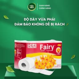 Thumbnail 12 Cuộn Giấy Vệ Sinh Fairy Có Lõi Cao Cấp Chất Liệu An Toàn Mềm Mịn Tan Nhanh Trong Nước Tiện Lợi 2