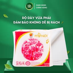 Thumbnail Khăn Giấy Ăn Hanoi Silk Napkin Khổ 220 x 220mm Tiện Lợi Chất Liệu Mềm Mịn Thấm Hút Nhanh 100 Tờ 2