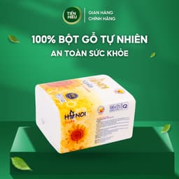Thumbnail Giấy Khăn Ăn Hà Nội Silk Khổ 320 x 320mm 2 Lớp Mềm Mịn Cao Cấp Đa Năng Tiết Kiệm 100 Tờ 1