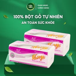 Thumbnail Combo 4 Gói Khăn Giấy Rút Lụa Fairy Classy Cao Cấp 100% Gỗ Tự Nhiên An Toàn Siêu Mềm Mại Thấm Hút Nhanh 280 Tờ 1