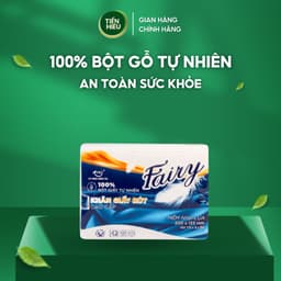 Thumbnail Combo 5 Gói Giấy Ăn Rút Lụa Fairy Ngắn 150 Tờ Tiện Dụng Siêu Tiết Kiệm 3 Lớp Mềm Mại Bền Dai An Toàn 1