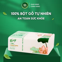 Thumbnail Giấy Ăn Rút Fairy Sen 100% Gỗ Tự Nhiên An Toàn Cho Bé 3 Lớp Bền Dai Mềm Mại Tiện Lợi 270 Tờ 2