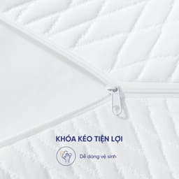 Thumbnail Combo 2 gối ngủ Goodnight Nori 1.0, Gối foam kích thước 30x60cm, ruột gối công thái học nâng đỡ cổ vai gáy 4