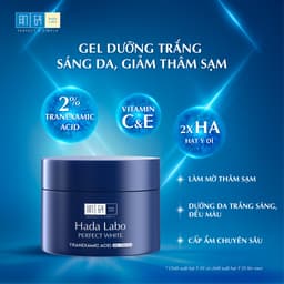 Thumbnail Kem dưỡng trắng dạng gel Hada Labo Perfect White Tranexamic Acid Gel Cream 50g 3