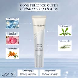 Thumbnail UV PROTECTIVE CREAM / KEM CHỐNG NẮNG QUANG PHỔ RỘNG SPF 50+ PA++++ LAVISH 35ml 4