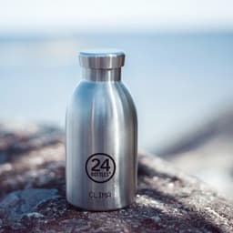 Thumbnail Bình giữ nhiệt chân không 24Bottles Clima họa tiết Brushed Steel chất liệu thép không gỉ 3