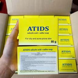 Thumbnail Xà phòng tắm Atids Salicylic Acid 2% + Sulfur For Oily And Ance Prone Skin giảm dầu và mụn 80g 3