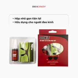 Thumbnail Bộ sản phẩm phụ trợ người đeo kính DOKCRAZY DOKIT tiện lợi chống trượt, đau tai, đầy đủ, hữu ích 3