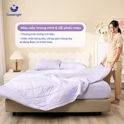 Thumbnail Chăn Lụa Tencel Vua Nệm Goodnight Airsilk 220x200cm, Chăn Tencel  Hút Ẩm Tốt, Màu Sắc Thanh Lịch, Đắp Hè Thu 2