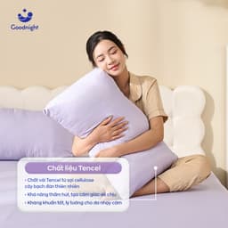 Thumbnail Vỏ Gối Goodnight Airsilk Tencel Lụa Cao Cấp 5 màu pastel - Goodnight Bedding (1 chiếc) 1