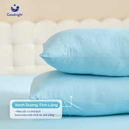 Thumbnail Vỏ Gối Goodnight Airsilk Tencel Lụa Cao Cấp 5 màu pastel - Goodnight Bedding (1 chiếc) 4