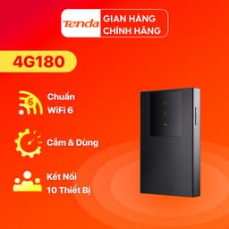Thumbnail Bộ Phát Wifi Tenda 4G LTE 4G180 Công Nghệ Wifi 6 - Hàng Chính Hãng 1