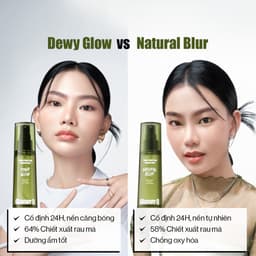 Thumbnail Combo Glamrr Q Cushion &  Xịt Khóa Nền Cố Định Glamrr Q Vegan Super Stay Makeup Fixer 50ml 4