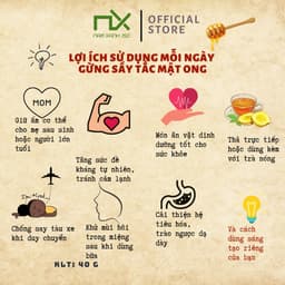 Thumbnail Nam Xanh Gừng sấy tắc mật ong Chua Ngọt 3