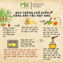 Thumbnail Nam Xanh Gừng sấy tắc mật ong Chua Ngọt 2