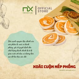 Thumbnail Nam Xanh Xoài Cuộn Nếp Phồng túi 40g 2