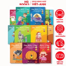 Thumbnail Sách song ngữ cho bé One Story A Day 12 tập 365 câu chuyện phát triển trí tuệ và nuôi dưỡng tâm hồn 1