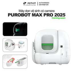 Thumbnail Máy vệ sinh Petkit Purobot Max Pro with Camera 2025 4