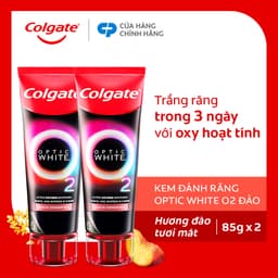 Thumbnail Bộ 2 Kem Đánh Răng Colgate trắng răng TRONG 3 NGÀY Optic White O2 với Oxy Hoạt Tính 85g/tuýp 4