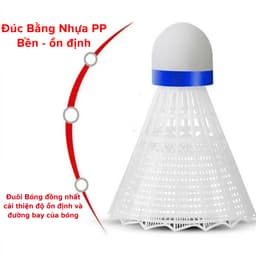 Thumbnail Combo 3 - 6 Quả Cầu Lông Nhựa Tập Luyện Đánh Trong Nhà Và Ngoài Trời Bền Và Ổn Định Chính Hãng Amalife 4