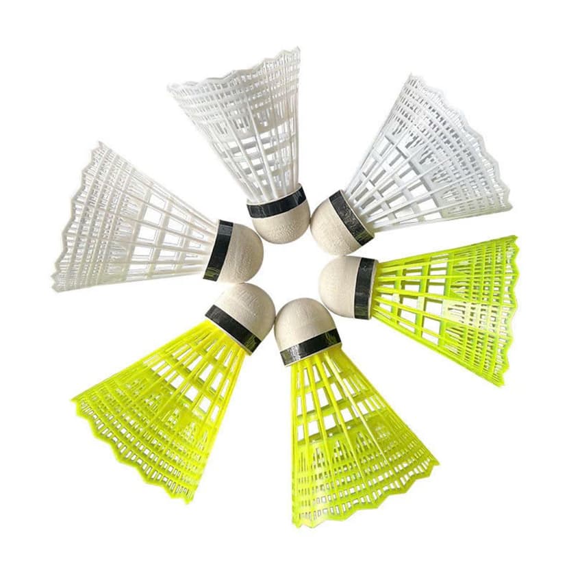 Ảnh Combo 3 - 6 Quả Cầu Lông Nhựa Tập Luyện Đánh Trong Nhà Và Ngoài Trời Bền Và Ổn Định Chính Hãng Amalife 2