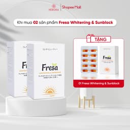 Thumbnail COMBO 2 hộp viên uống trắng da và chống nắng nội sinh Fresa Whitening & Sunblock 1
