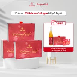 Thumbnail COMBO 3 hộp nước uống Hebora Collagen Enrich Damask Rose Water 28 túi 2