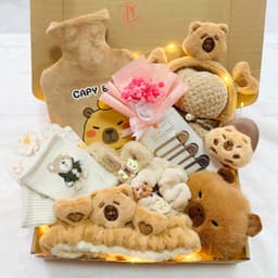 Thumbnail Set quà túi chườm ấm bụng ngày dâu Puha 400ml  Capybara phiên bản quà tặng bạn gái ý nghĩa 1