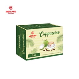 Thumbnail Cà phê hòa tan Capuccino Dừa Mê Trang - Hộp 12 gói 1
