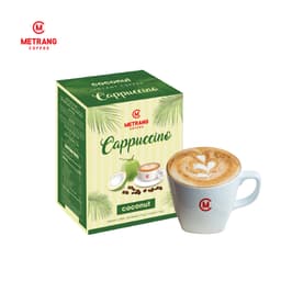 Thumbnail Cà phê hòa tan Capuccino Dừa Mê Trang - Hộp 12 gói 4
