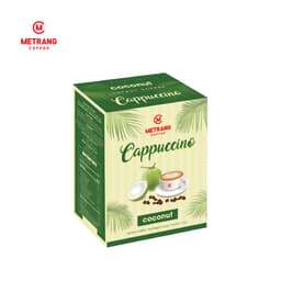 Thumbnail Cà phê hòa tan Capuccino Dừa Mê Trang - Hộp 12 gói 3