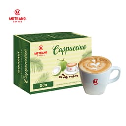 Thumbnail Cà phê hòa tan Capuccino Dừa Mê Trang - Hộp 12 gói 2