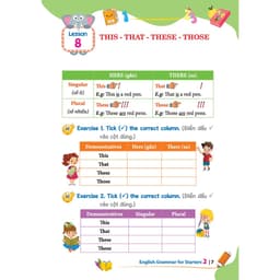 Thumbnail Sách - Trọn bộ English grammar for Starters, for Movers, for Flyers, for ket, For Pet. 2